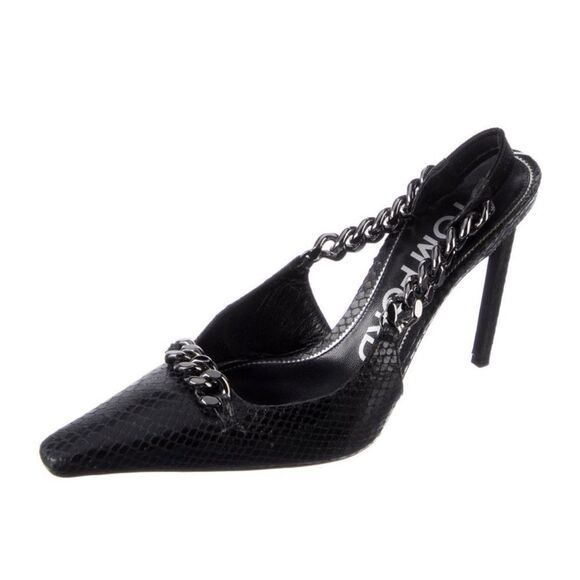 Tom Ford Leather Heels - Picture 1 of 5